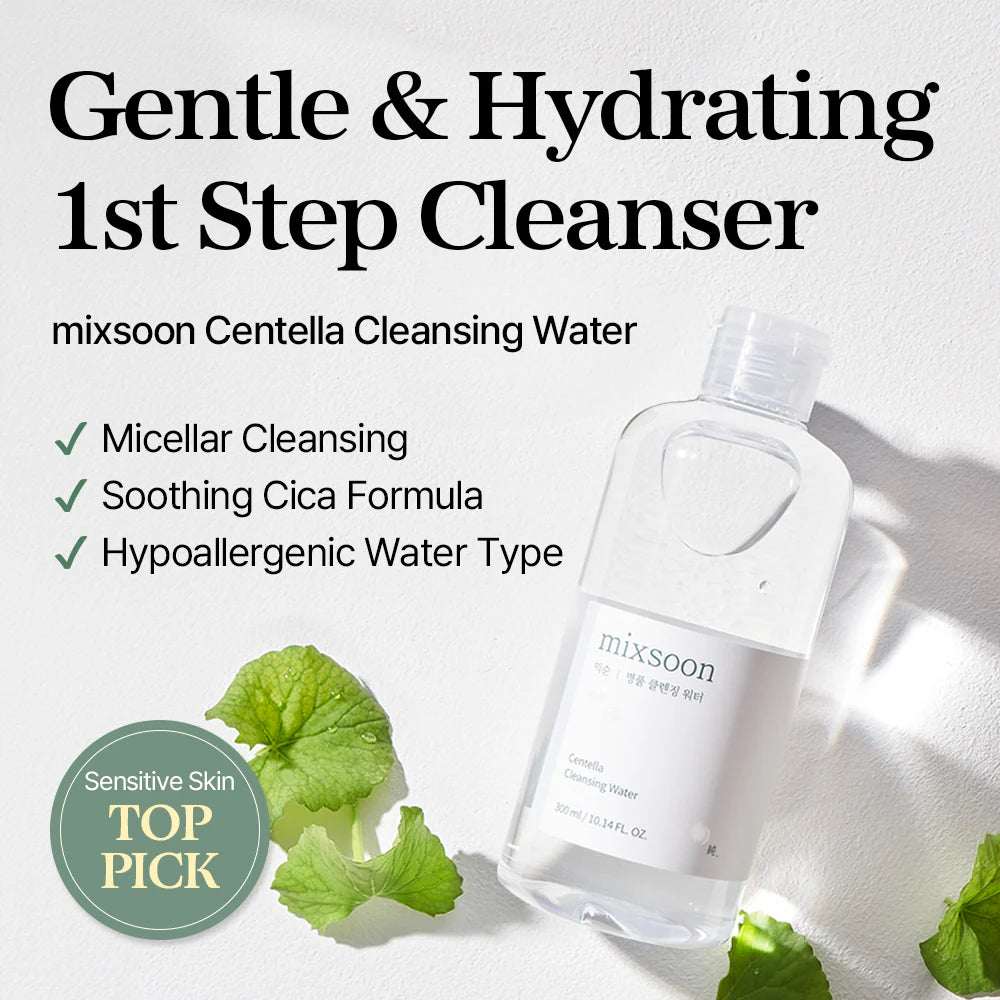 Centella Cleansing Water | Limpiador facial