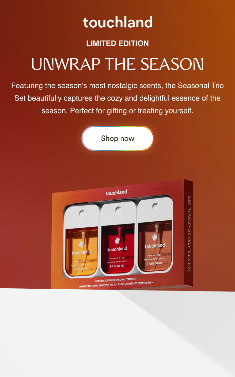 Limited Edition Power Mist Hydrating Hand Sanitizer Seasonal Trio Set | Set de Antibacteriales