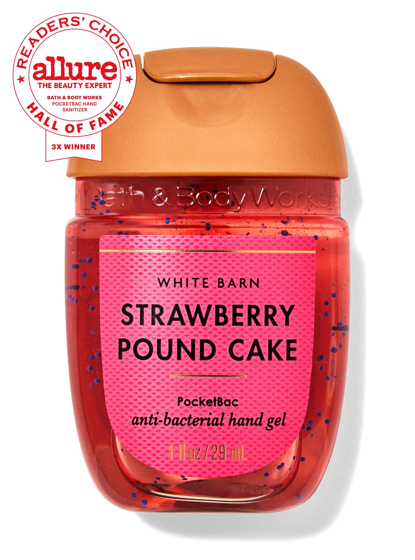 Strawberry Pound Cake PocketBac Hand Sanitizer | Gel Antibacterial