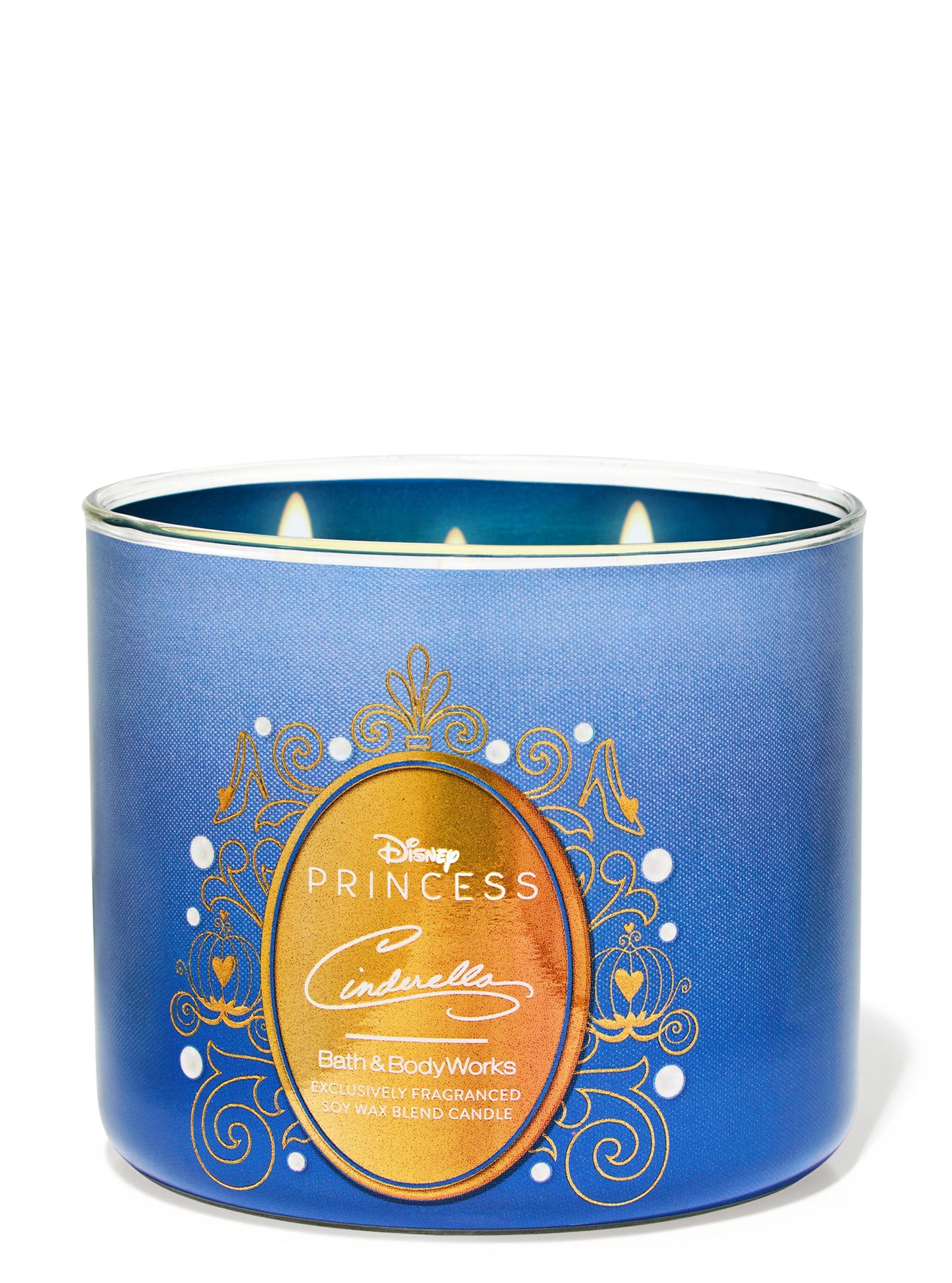 Cinderella 3 wick Candle | Vela 3 mechas | 411gr | DISNEY