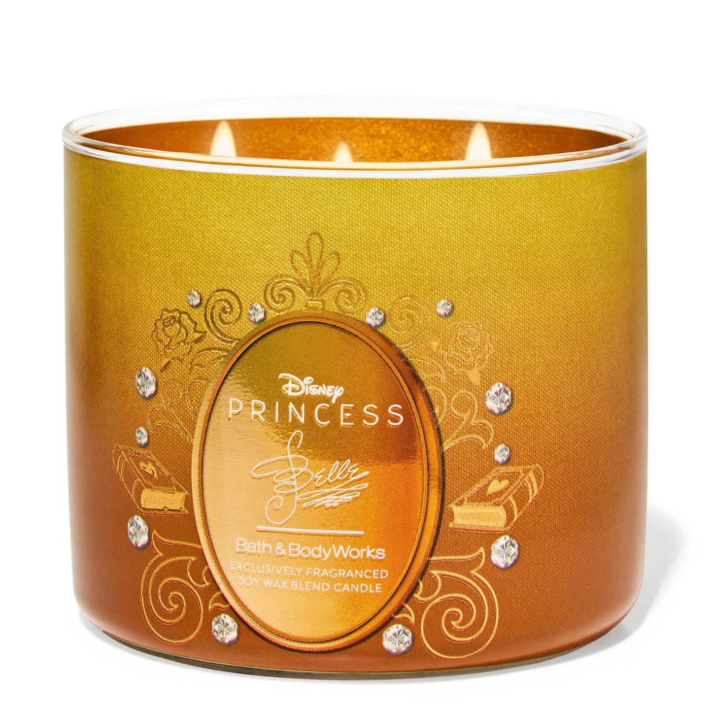 Belle 3 wick Candle | Vela 3 mechas | 411gr | DISNEY