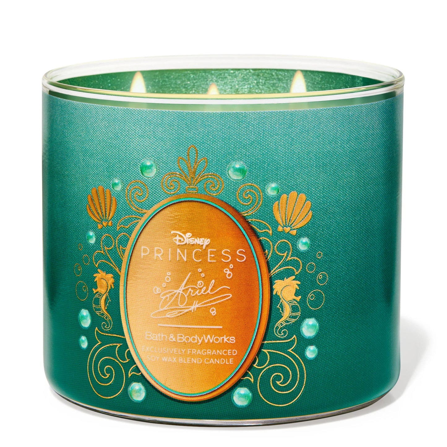 Ariel 3 wick Candle | Vela 3 mechas | 411gr | DISNEY
