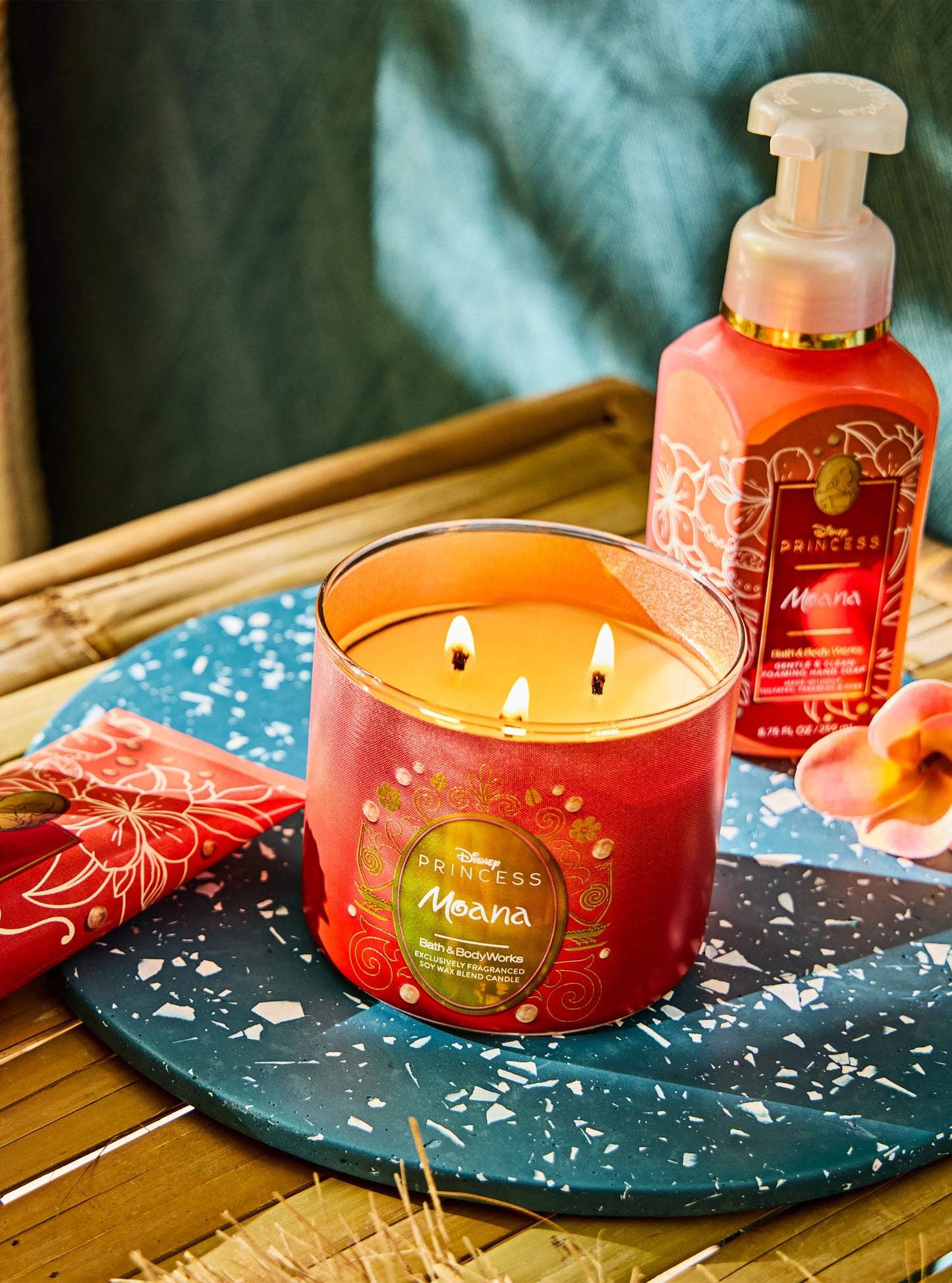 Moana 3 wick Candle | Vela 3 mechas | 411gr | DISNEY