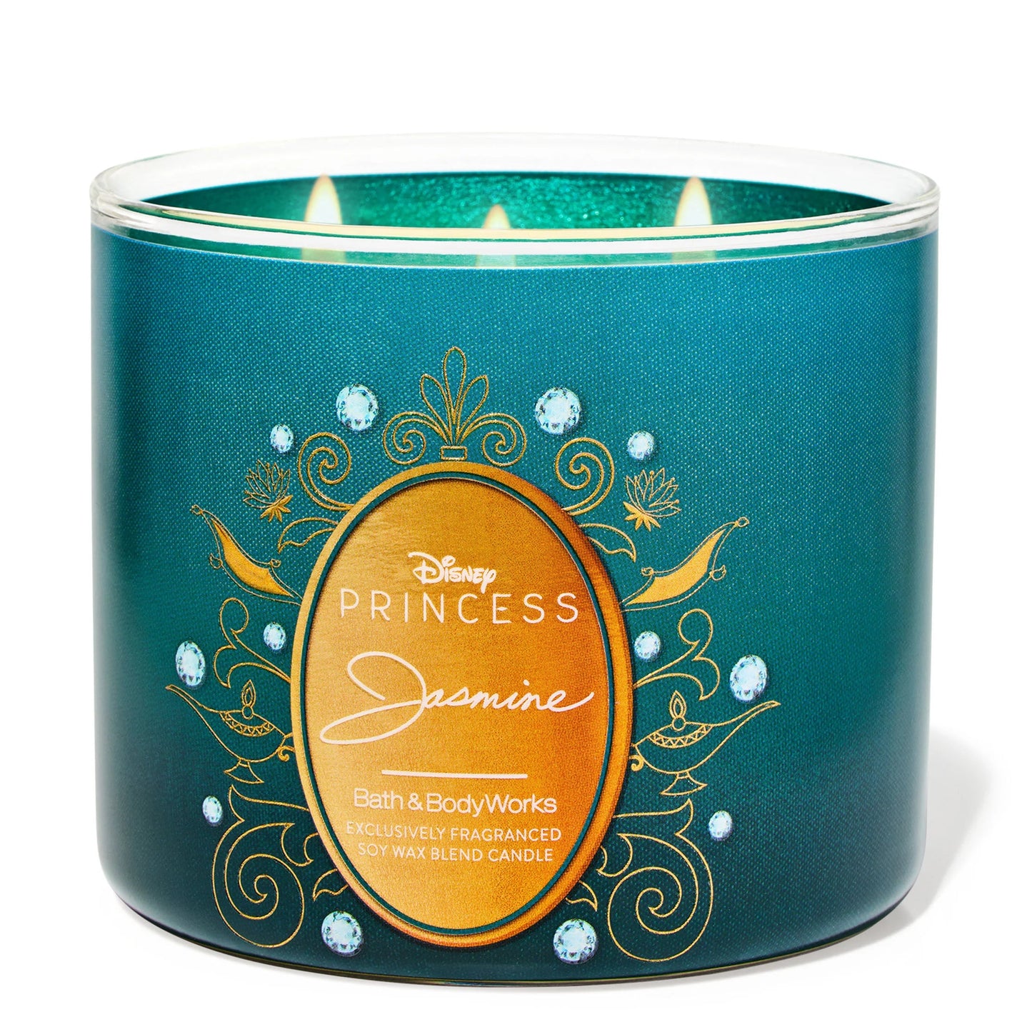 Jazmin 3 wick Candle | Vela 3 mechas | 411gr | DISNEY