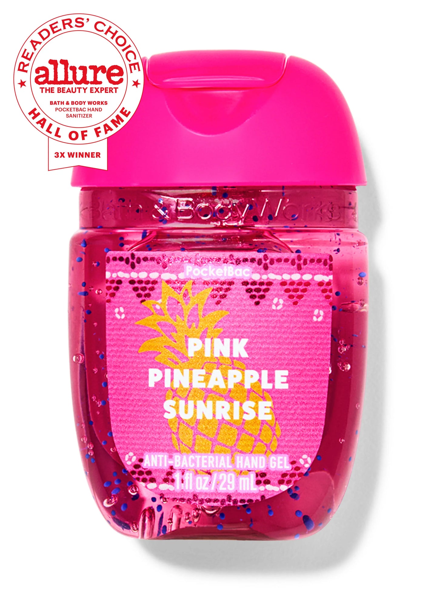 Pink Pineapple Sunrise PocketBac Gel Sanitizer | Gel Antibacterial
