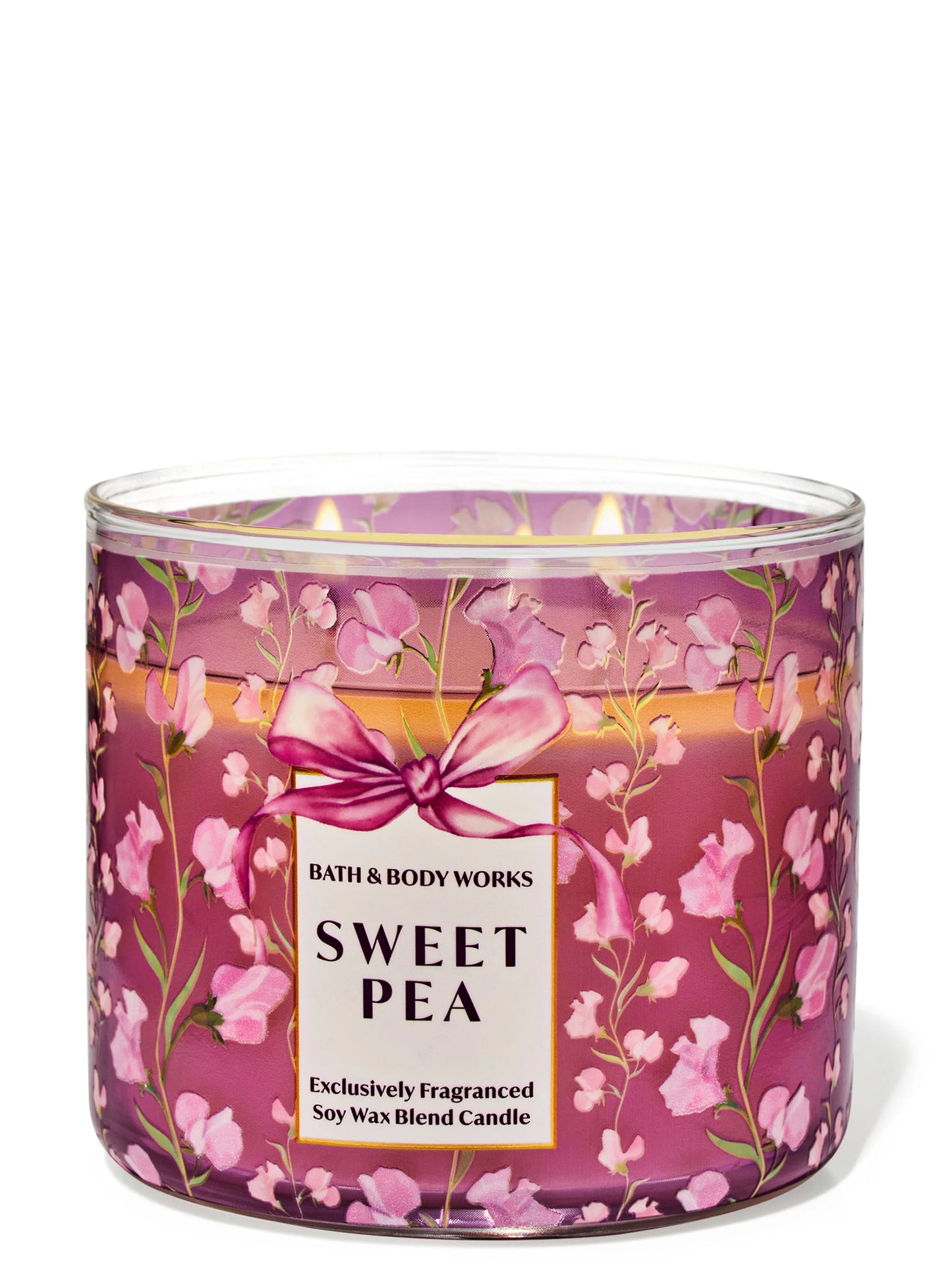 Sweet Pea 3 Wick Candle | Vela aromática de 3 mechas - 411 gr