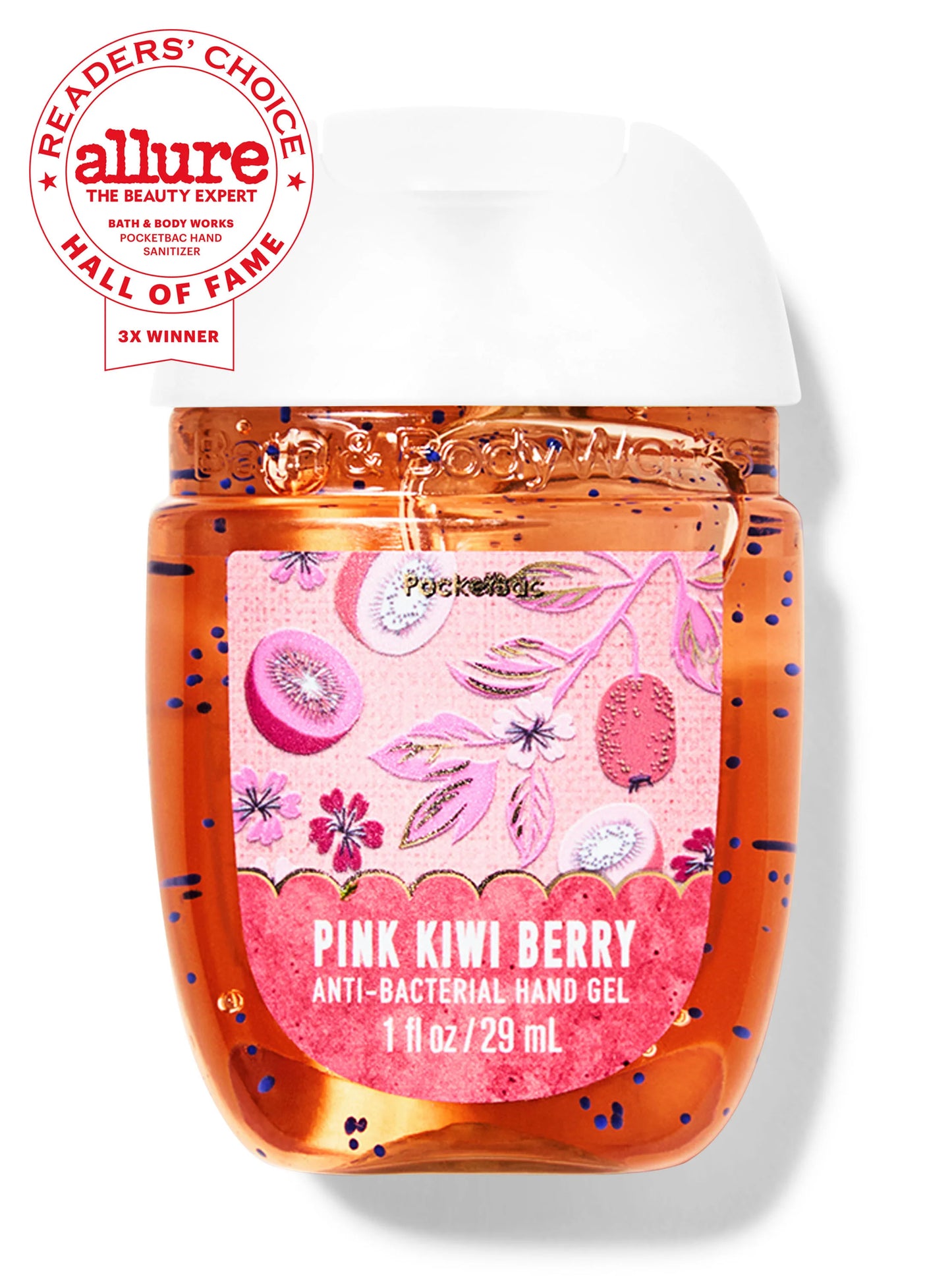 Pink Kiwi Berry PocketBac Gel Sanitizer | Gel Antibacterial