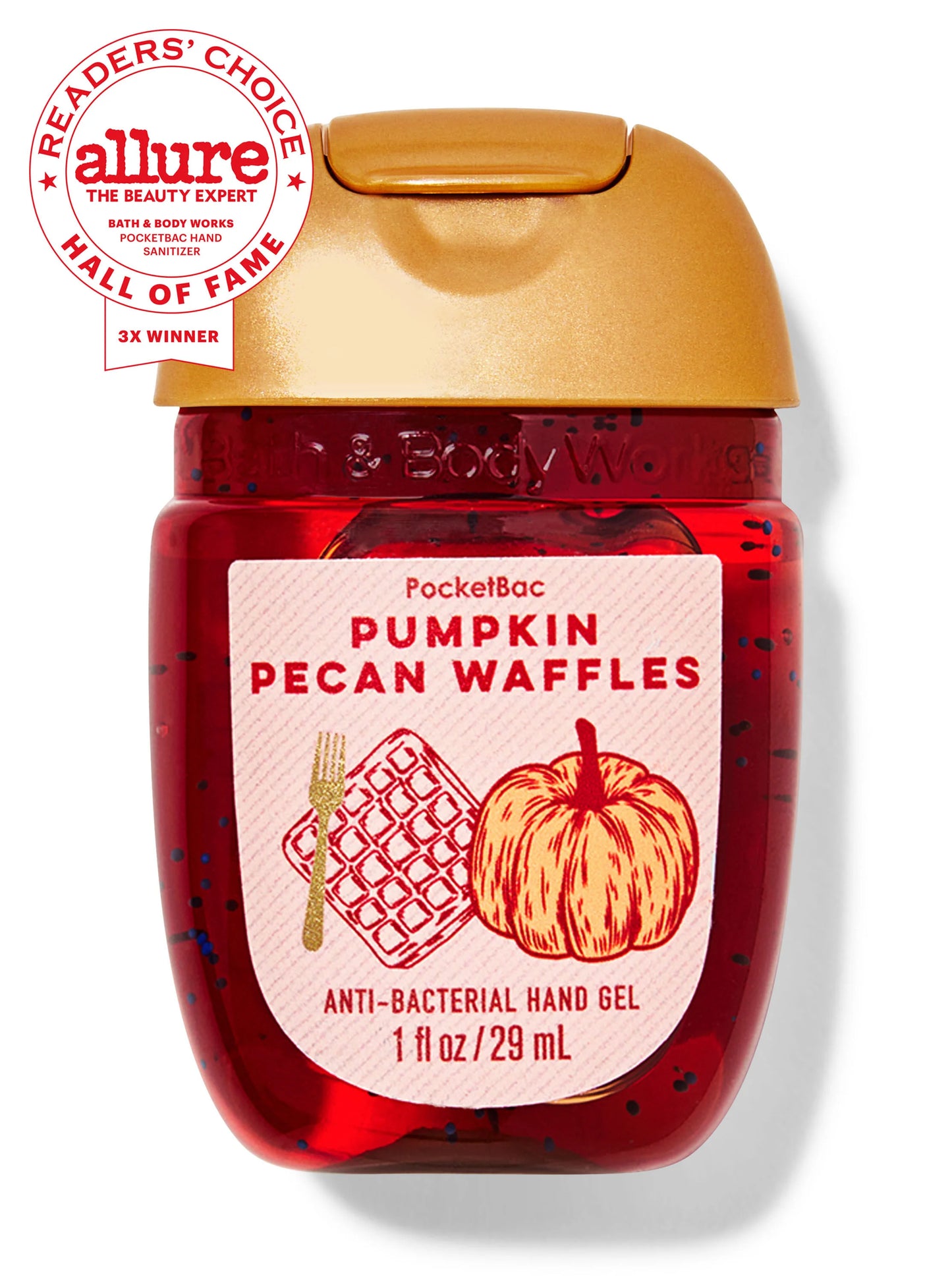 Pumpkin Pecan Waffles PocketBac Gel Sanitizer | Gel Antibacterial