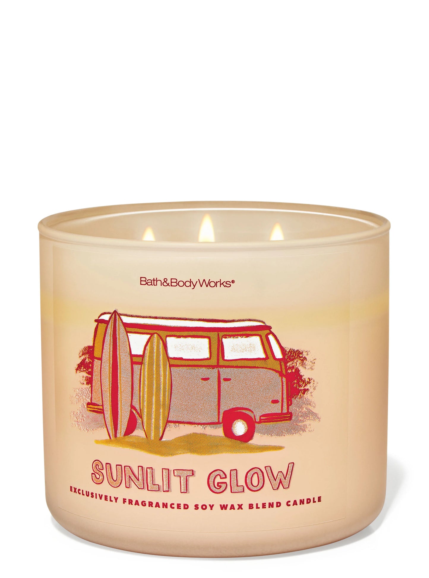Sunlit Glow 3 Wick Candle | Vela aromática de 3 mechas - 411 g
