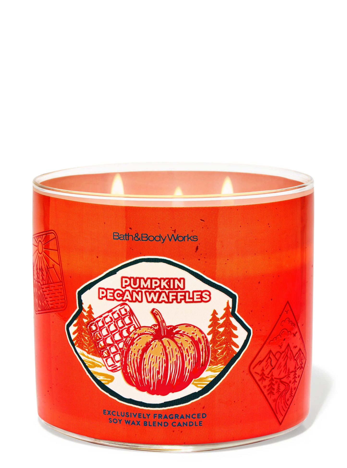 Pumpkin Pecan Waffles 3 Wick Candle | Vela aromática de 3 mechas - 411 gr