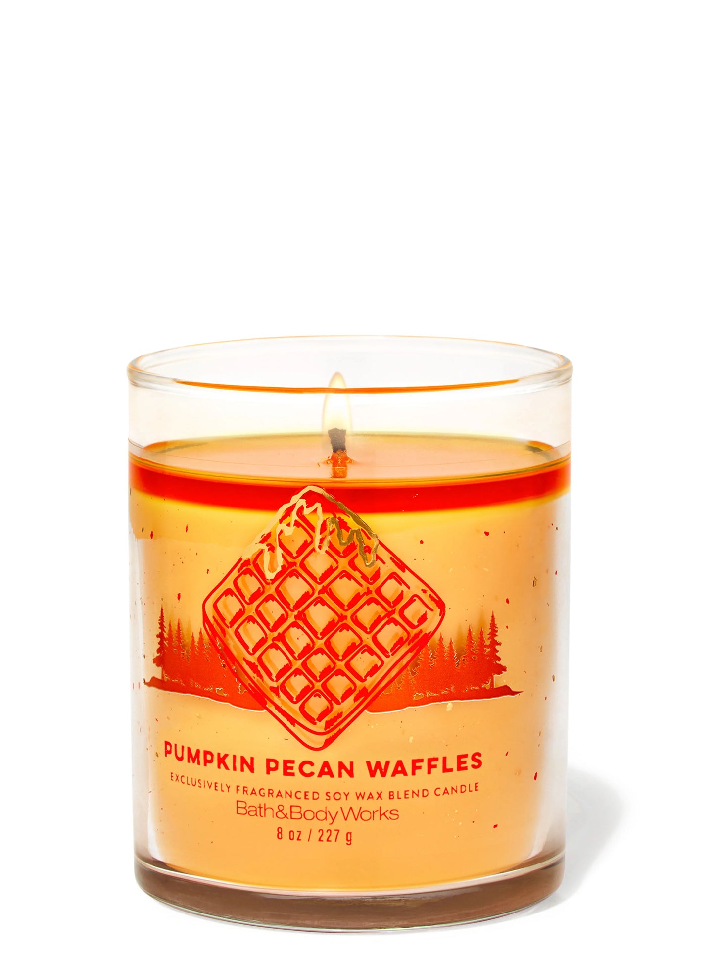 Pumpkin Pecan Waffles 1 Wick Candle | Vela aromática de 1 mecha - 227 gr