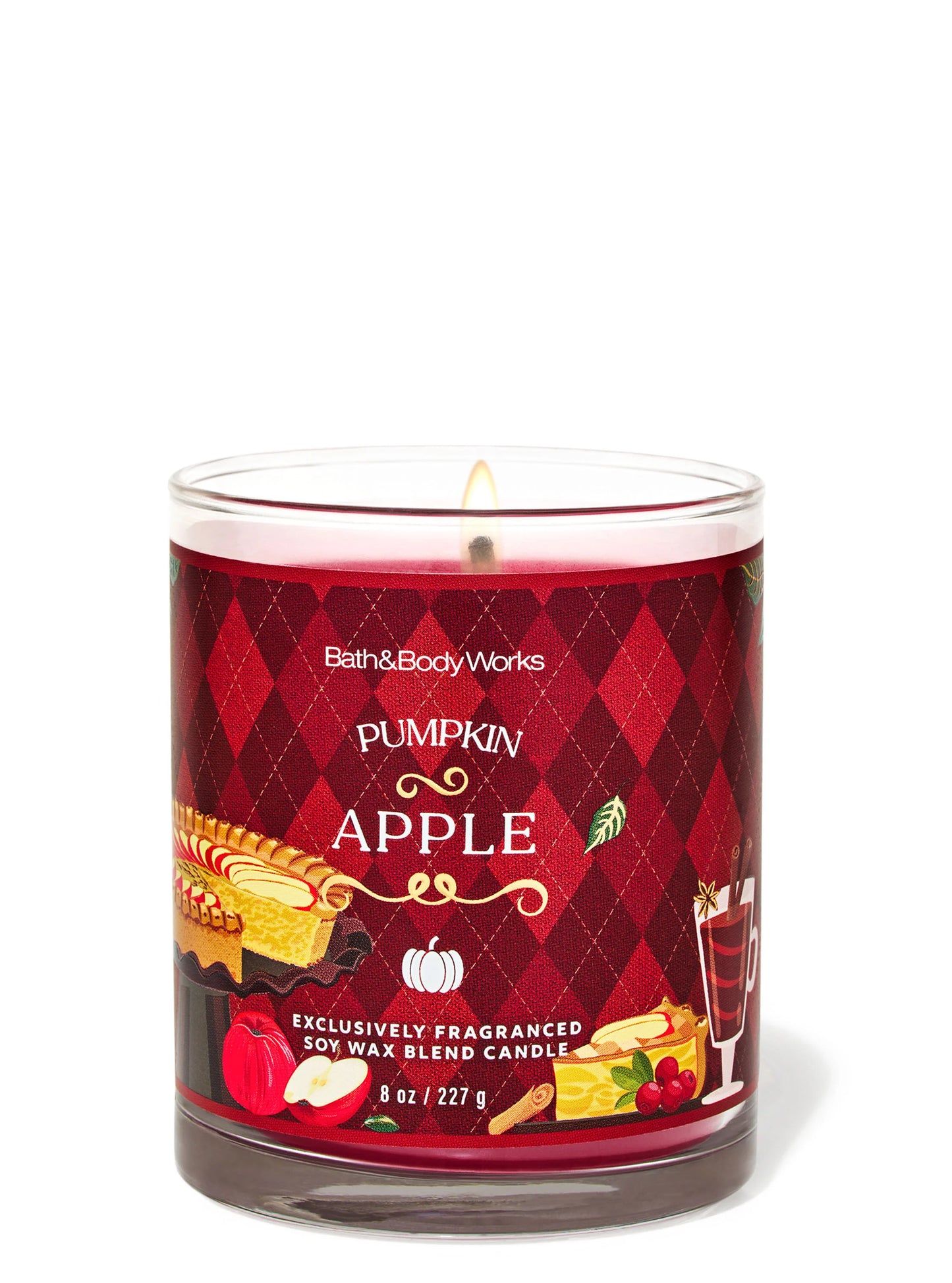 Pumpkin Apple 1 Wick Candle | Vela aromática de 1 mecha - 227 gr