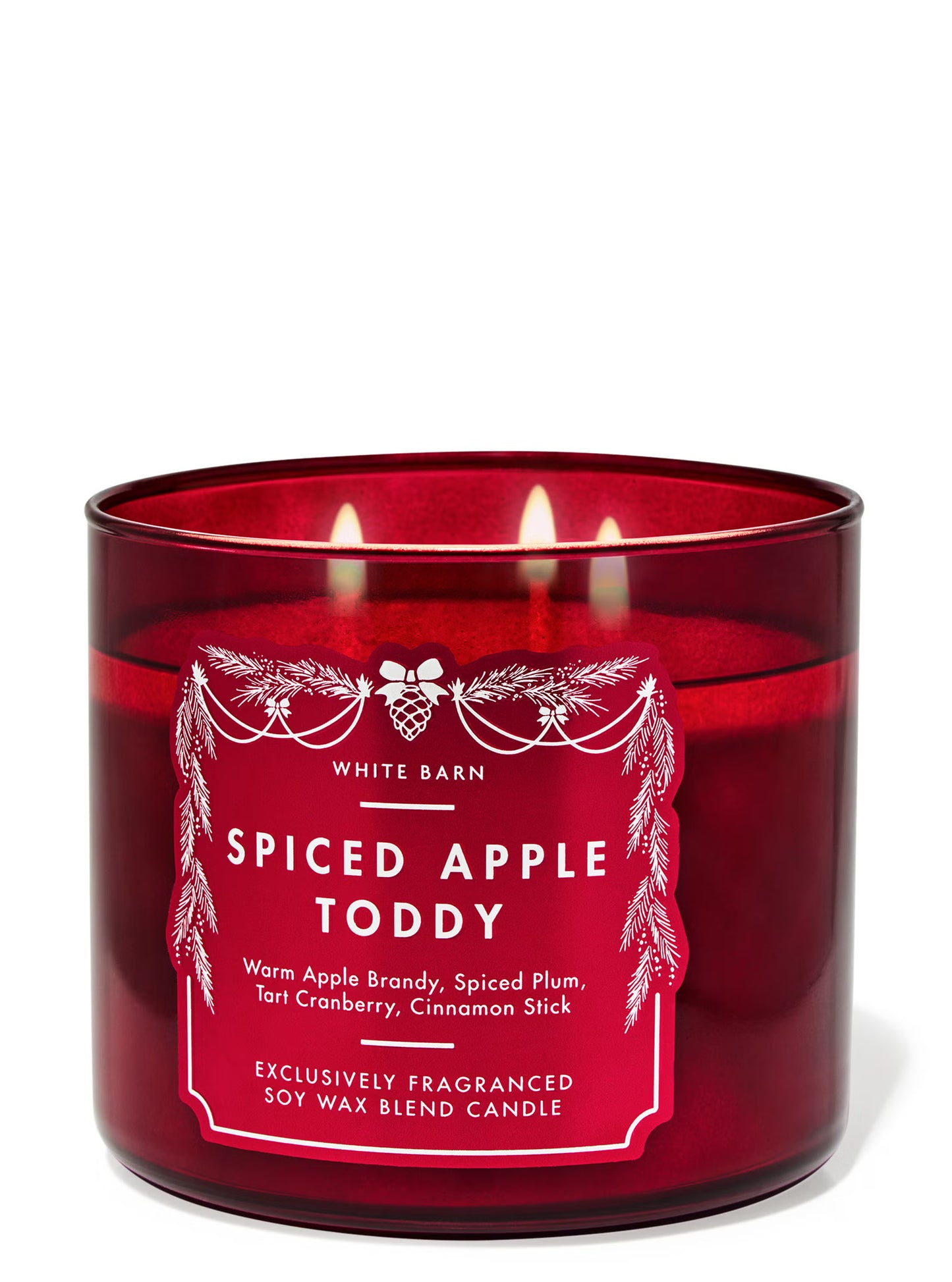 Spiced Apple Toddy 3 Wick Candle | Vela aromática de 3 mechas - 411 gr