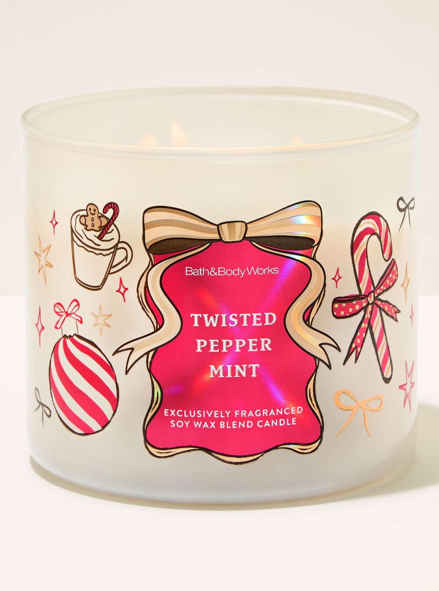 Twisted Peppermint 3 Wick Candle | Vela 3 mechas | 411gr