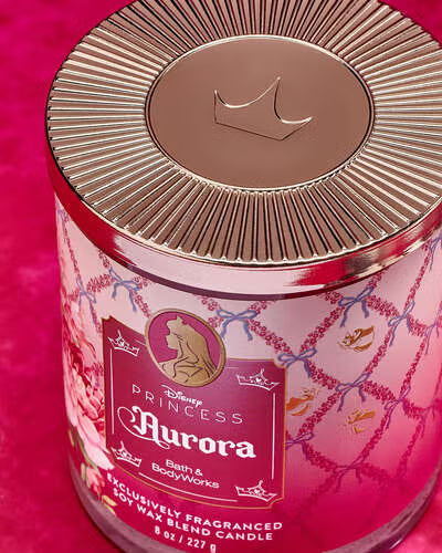 Aurora 1 wick Candle | Vela 1 mechas | 227gr | DISNEY
