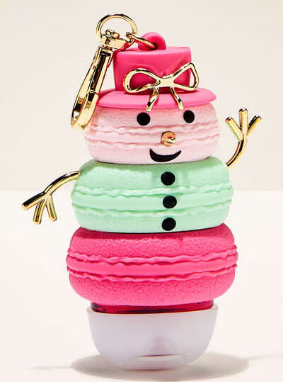 Macaron Snowman PocketBac Holder | Porta Gel