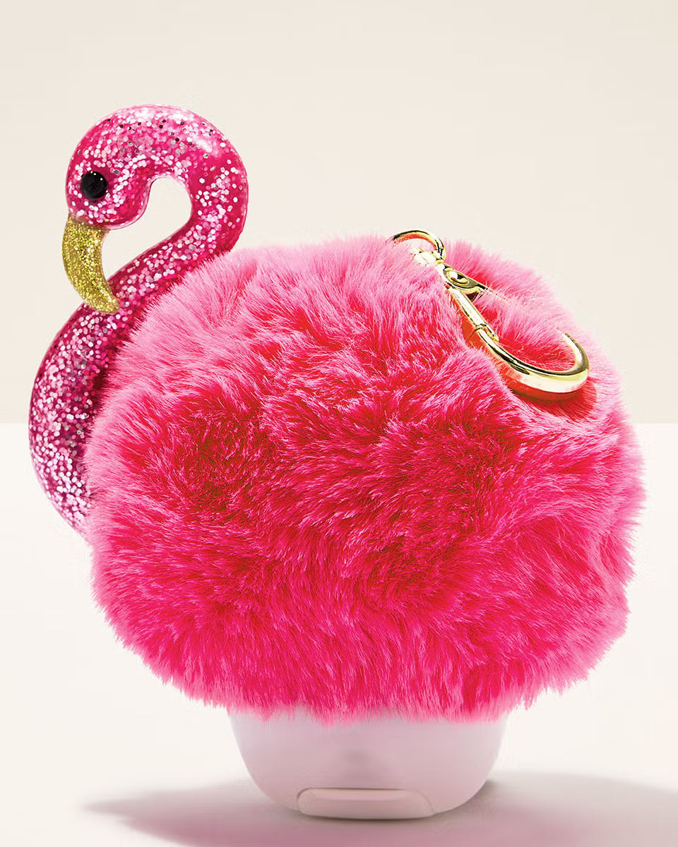 Flamingo Pom PocketBac Holder | Porta gel