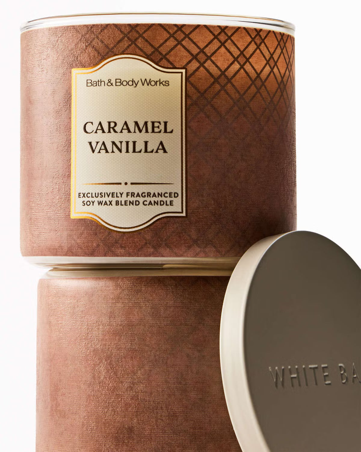 Caramel Vanilla 3 wick Candle | Vela aromática de 3 mechas| 411 gr