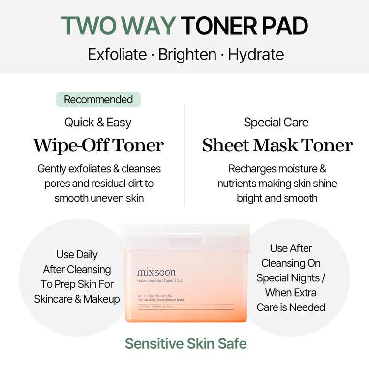 Galactomyces Toner Pads | Tónico