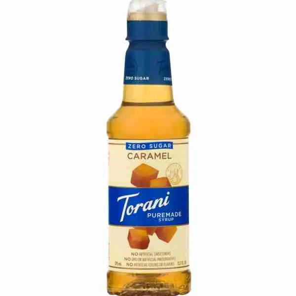 Torani Puremade Caramel Syrup Zero Sugar | Jarabe endulzante