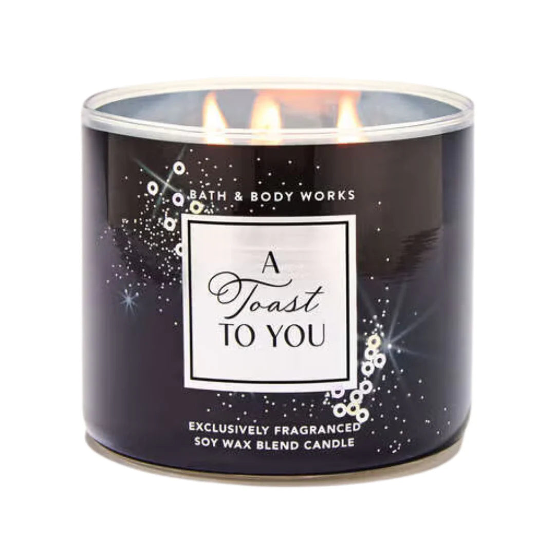 A Toast To You 3 wick Candle | Vela aromática de 3 mechas| 411 gr