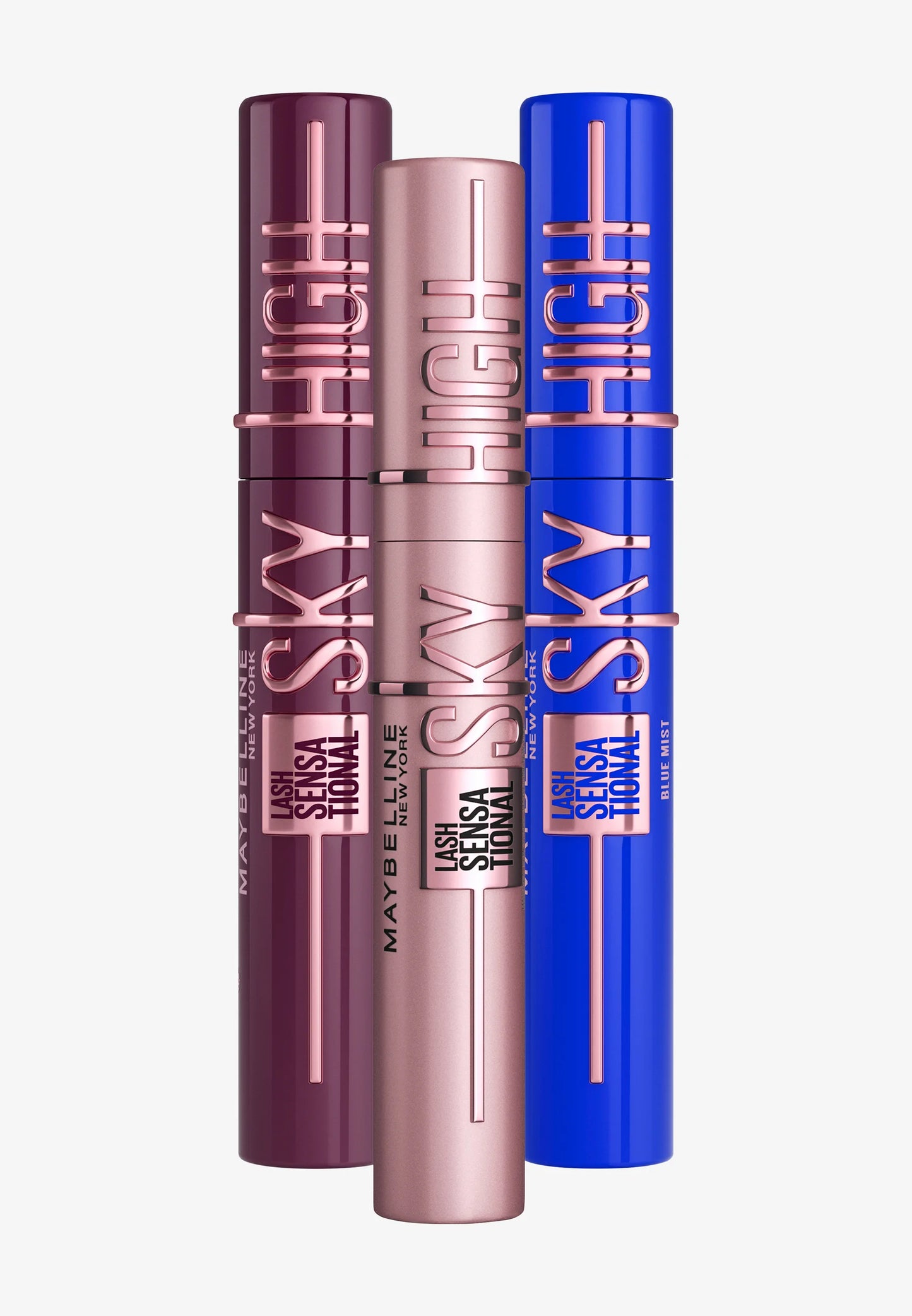Sky High Mascara | Burgundy | Rimel Azul