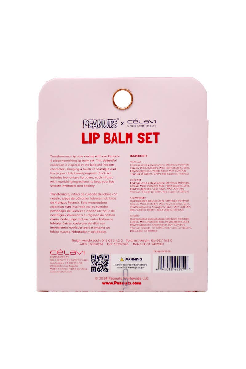 Lip Balm Set x Peauts | Bálsamo para labios | Snoopy