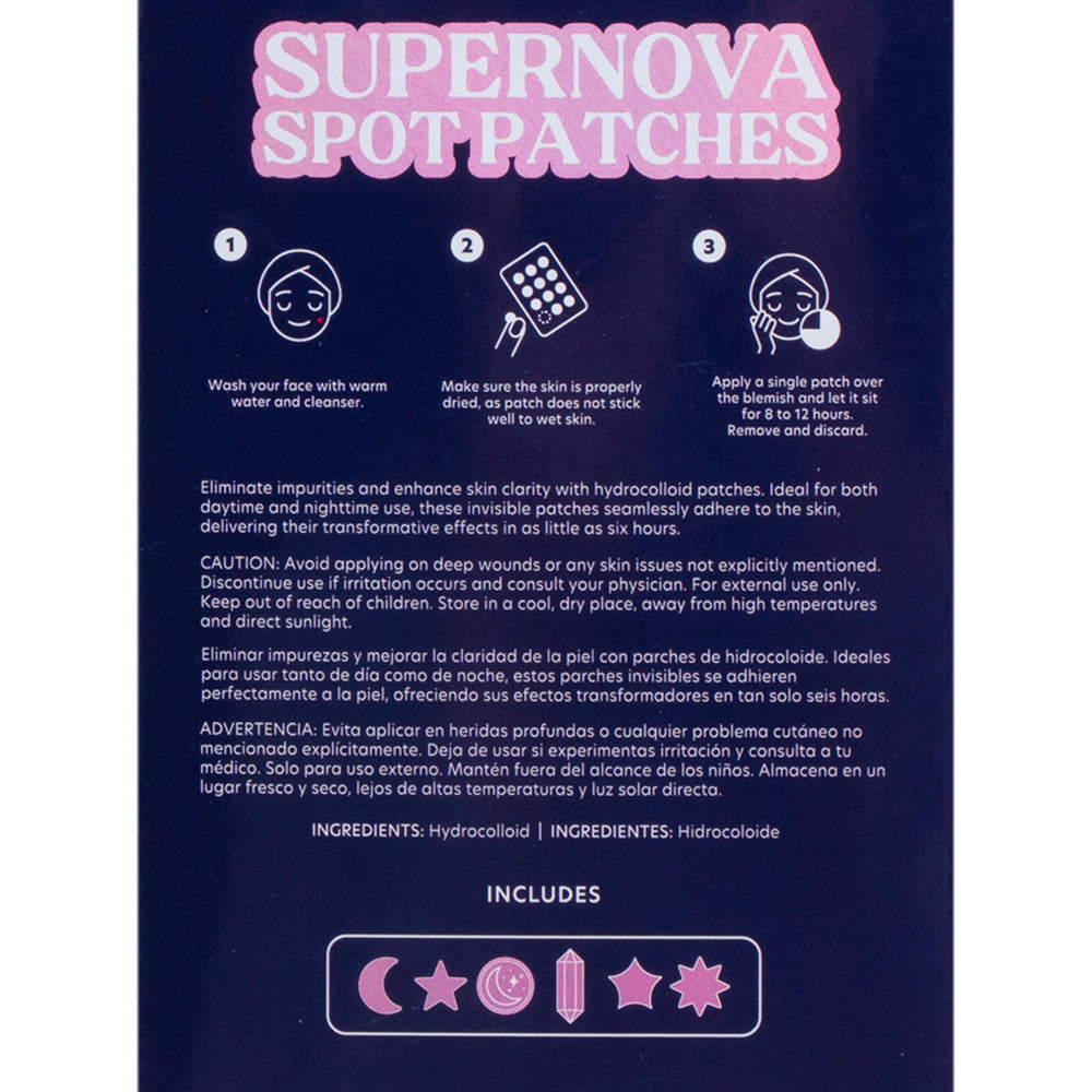 Supernova Spot Patches | Parches Hidrocoloides | 72pz