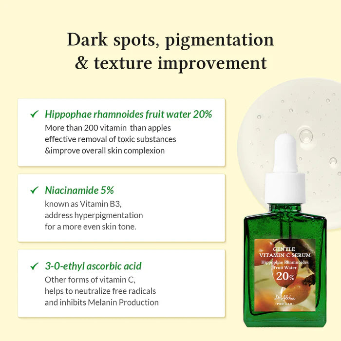 Gentle Vitamin C Serum | Suero facial