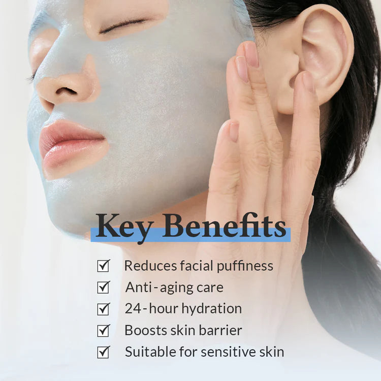 Aqua Blue Hydration Sheet Mask | Mascarilla Facial