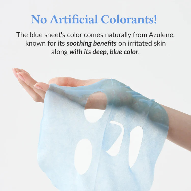 Aqua Blue Hydration Sheet Mask | Mascarilla Facial