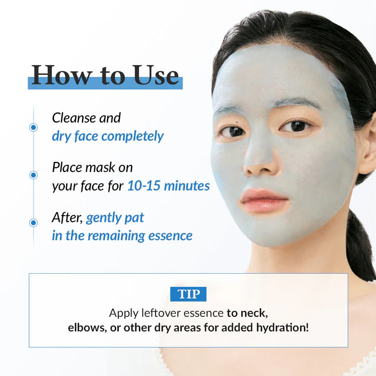 Aqua Blue Hydration Sheet Mask | Mascarilla Facial