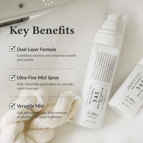 345 Relief Cream Mist | Bruma hidratante para rostro