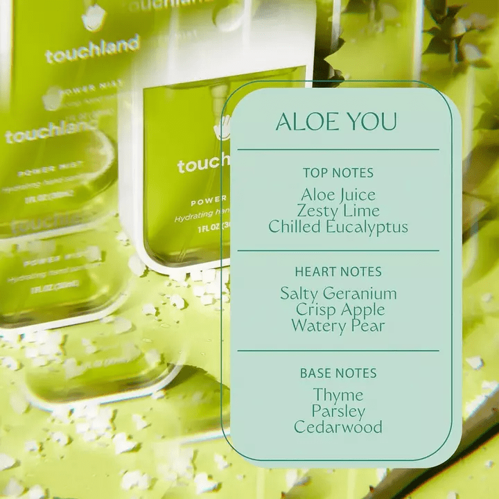 Power Mist Aloe You | Spray Antibacterial para manos