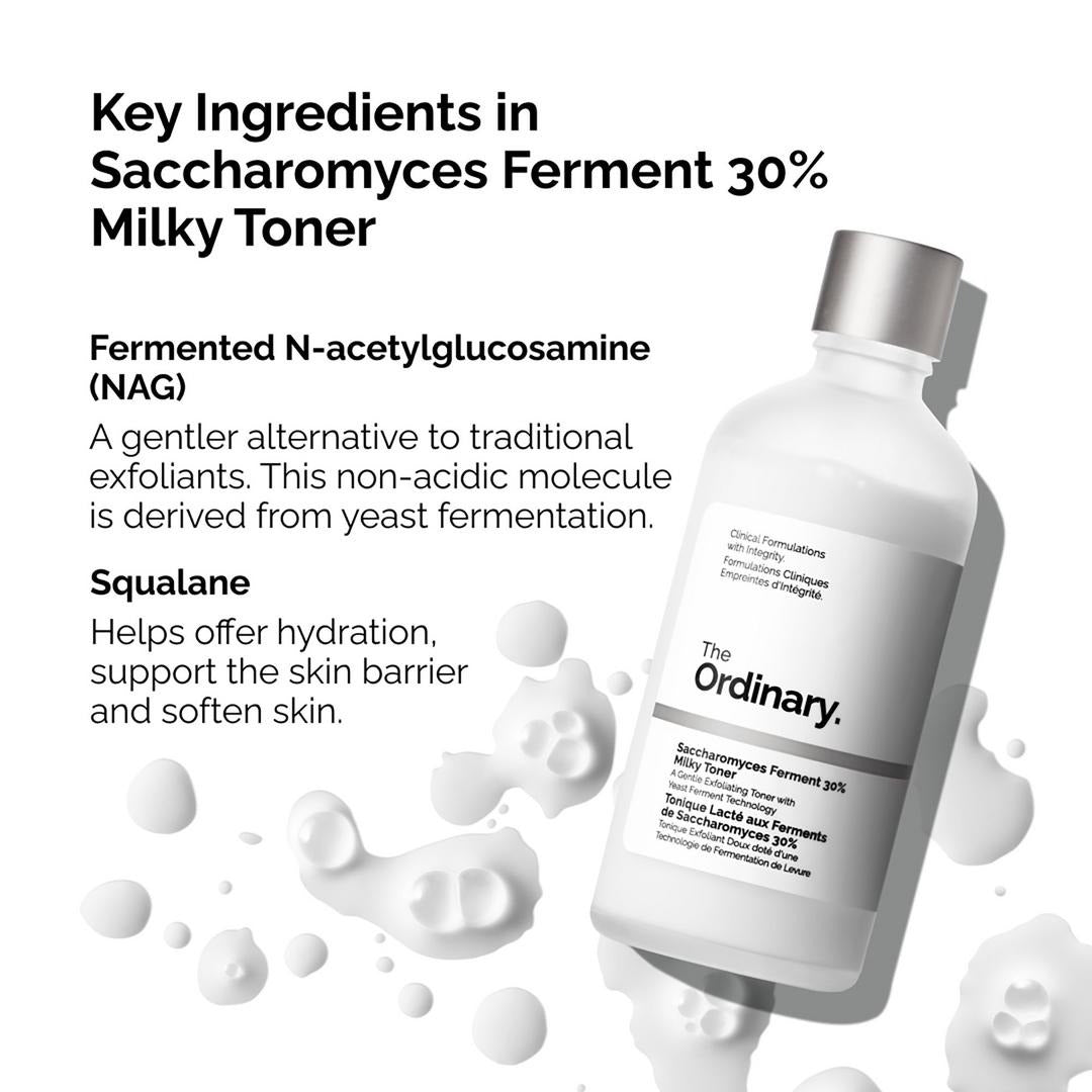 Saccharomyces Ferment 30% Milky Toner | Tónico