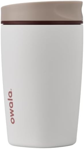 VANILLA BEAN SmoothSip Slider Coffee Tumbler | Termo | 20 oz y 12 oz
