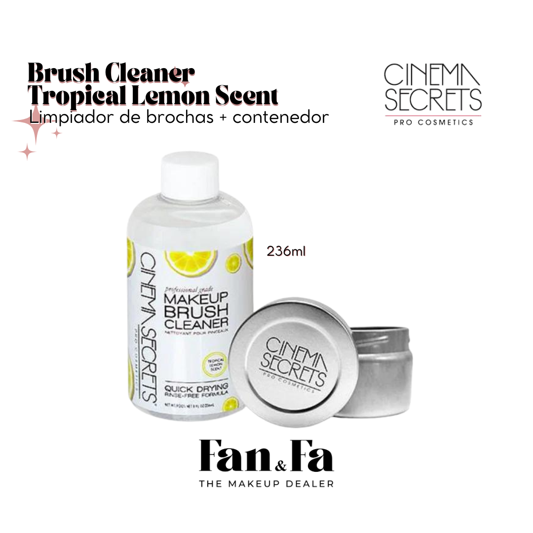 Brush Cleaner Tropical Lemon Scent