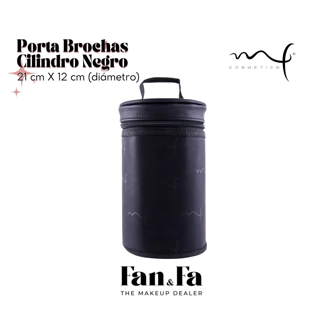 Porta Brochas Cilindo Negro