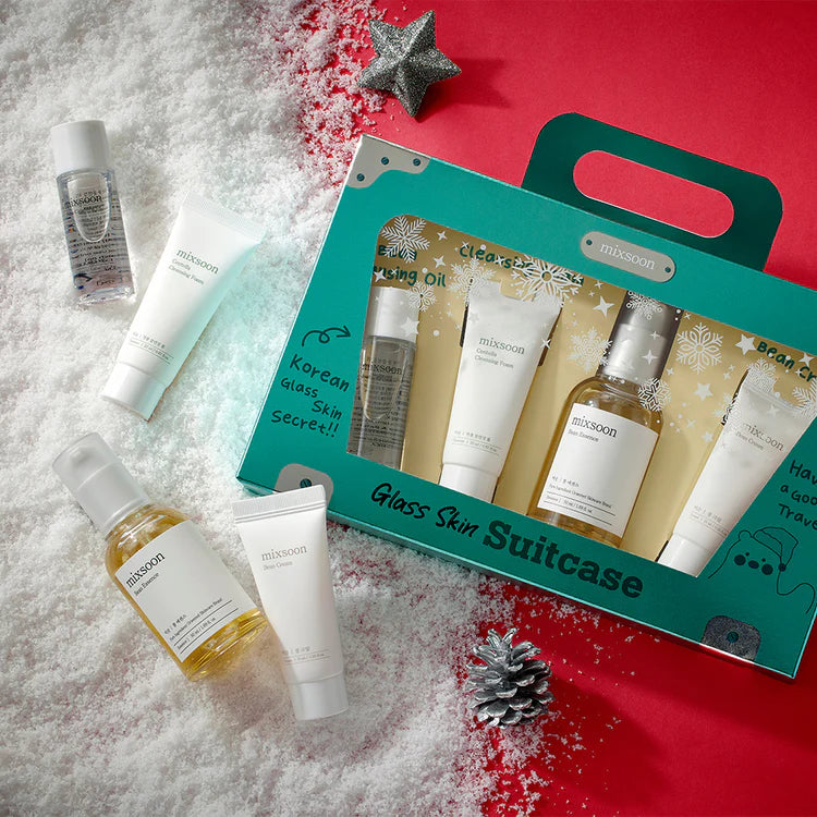 Holiday Limited Edition Mixsoon Glass Skin Suitcase | Set Edición Especial | Kit Skincare