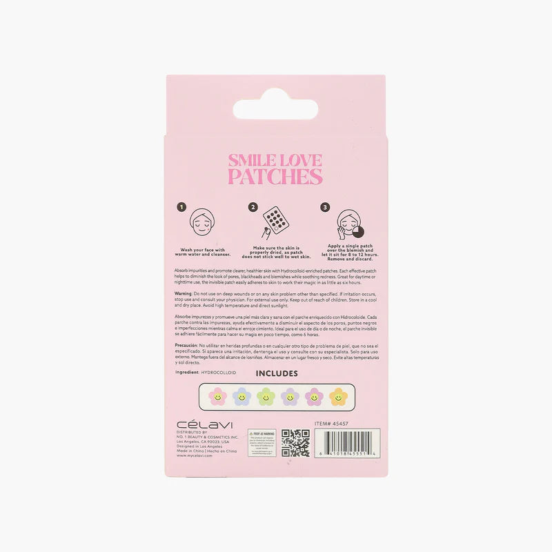 Smile Love Patches | Parches Hidrocoloides | 36pz