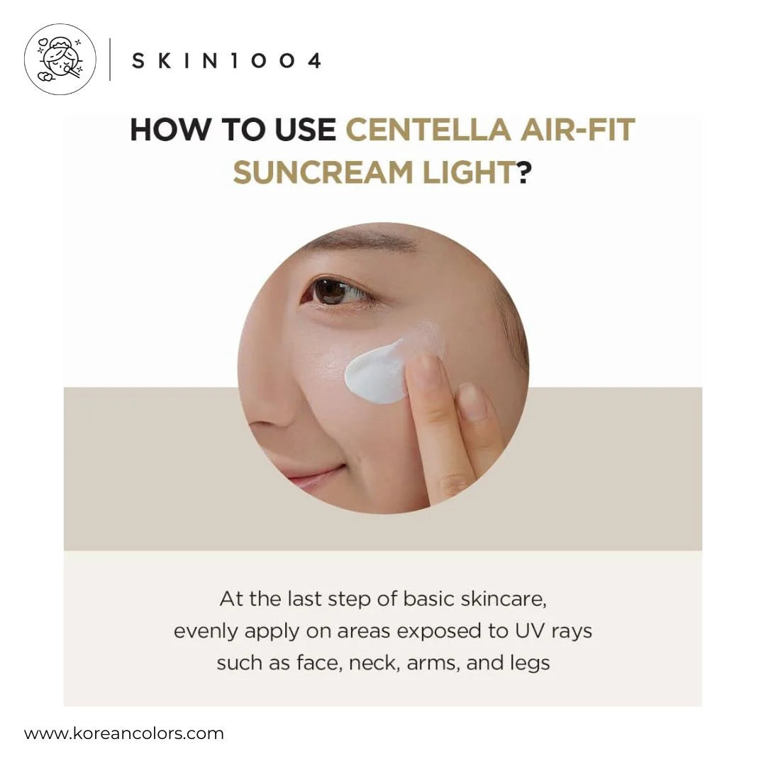 Madagascar Centella Air-Fit Suncream Light SPF30 PA++++ | Bloqueador solar