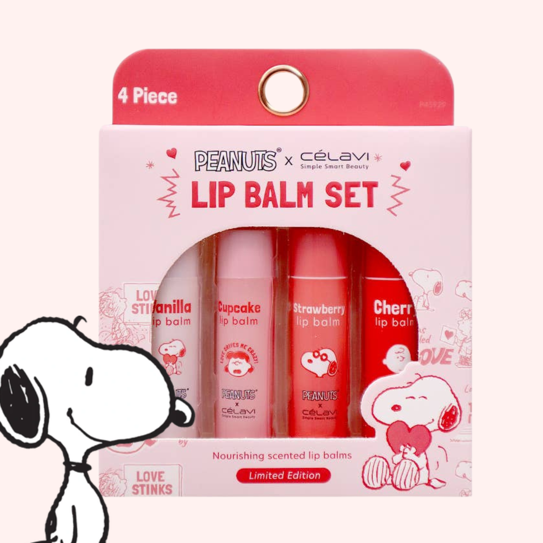 Lip Balm Set x Peauts | Bálsamo para labios | Snoopy