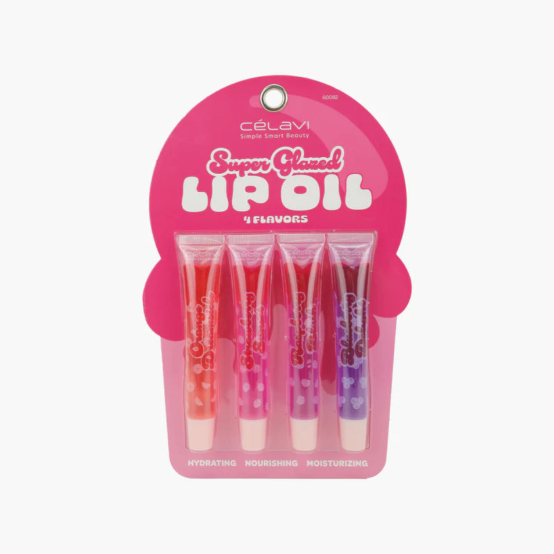 Super Glazed Lip Oil Set | Set de gloss hidratante