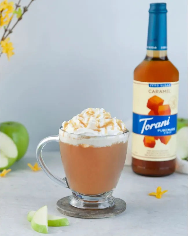 Torani Puremade Caramel Syrup Zero Sugar | Jarabe endulzante