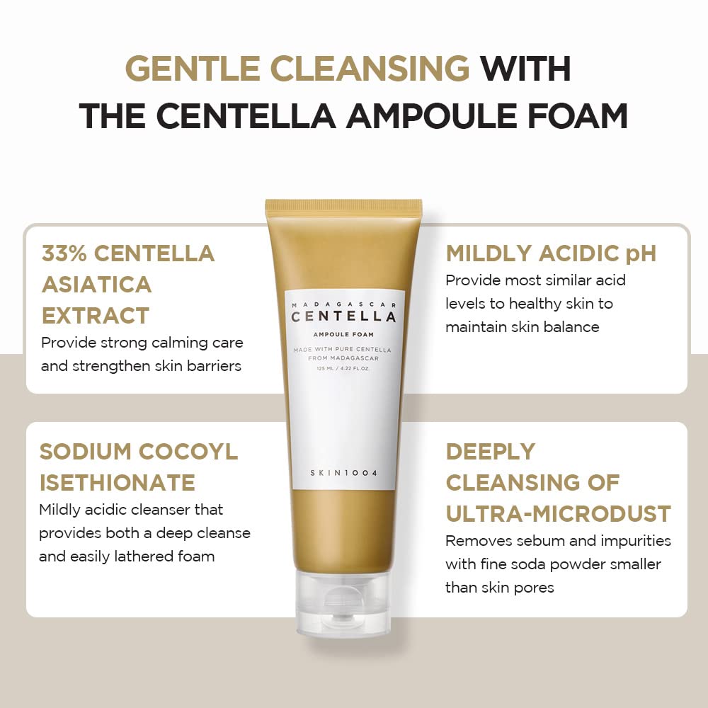 Centella ampoule Foam | Espuma Limpiador Facial