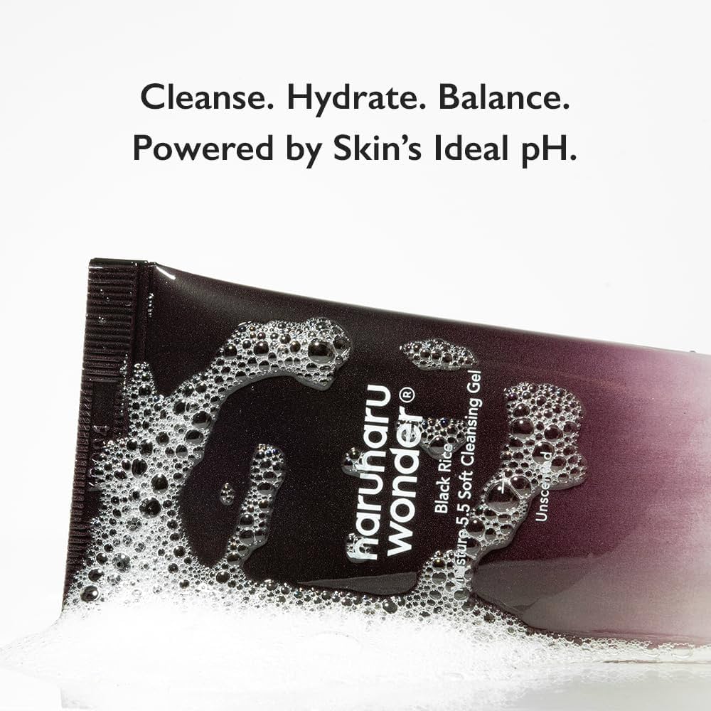Black Rice Moisture 5.5 Soft Cleansing Gel | Limpiador Facial