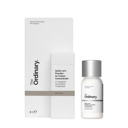 Sulfur 10% Powder-to-Cream Concentrate | Tratamiento para brotes