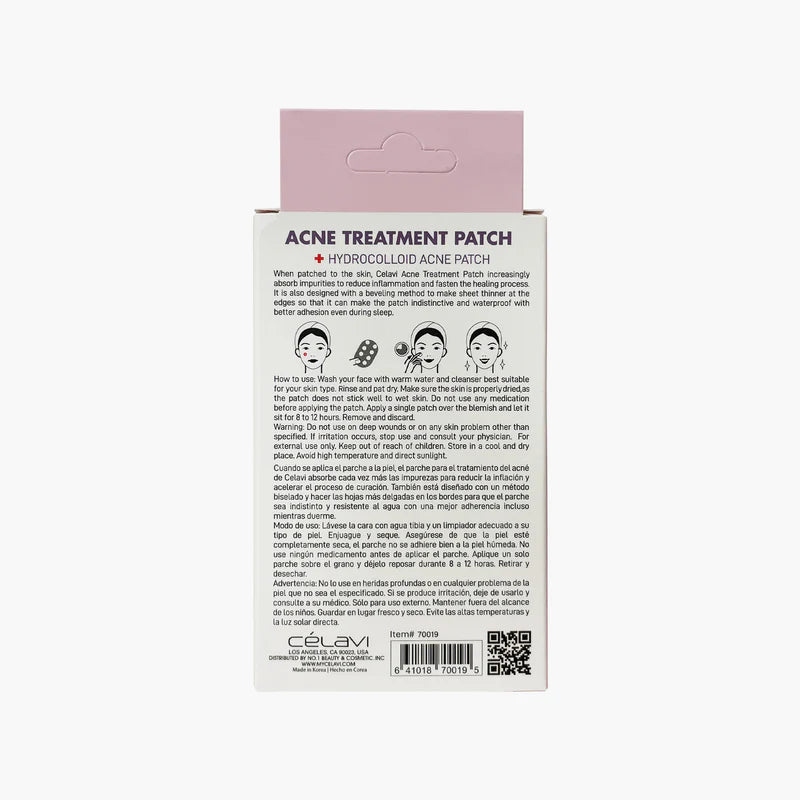 ACNE TREATMENT PATCH | Parches hidrocoloides para brotes | 36 pz