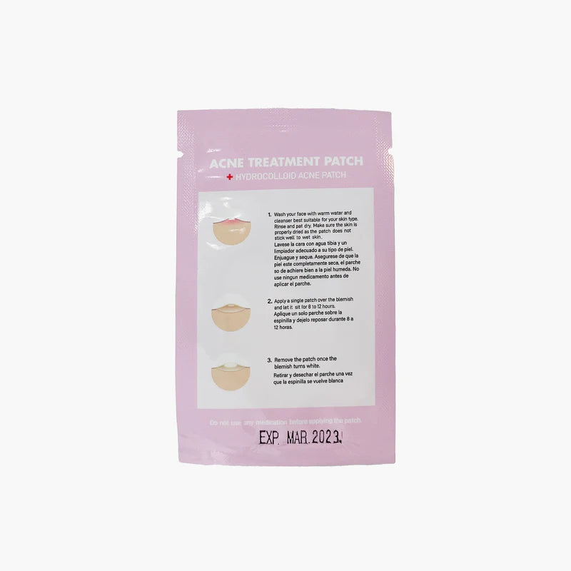 ACNE TREATMENT PATCH | Parches hidrocoloides para brotes | 36 pz