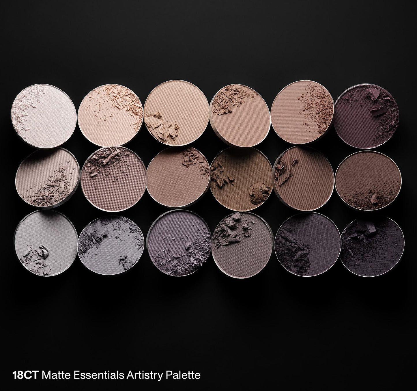 18CT Matte Essentials Artistry Palette | Paleta de sombras